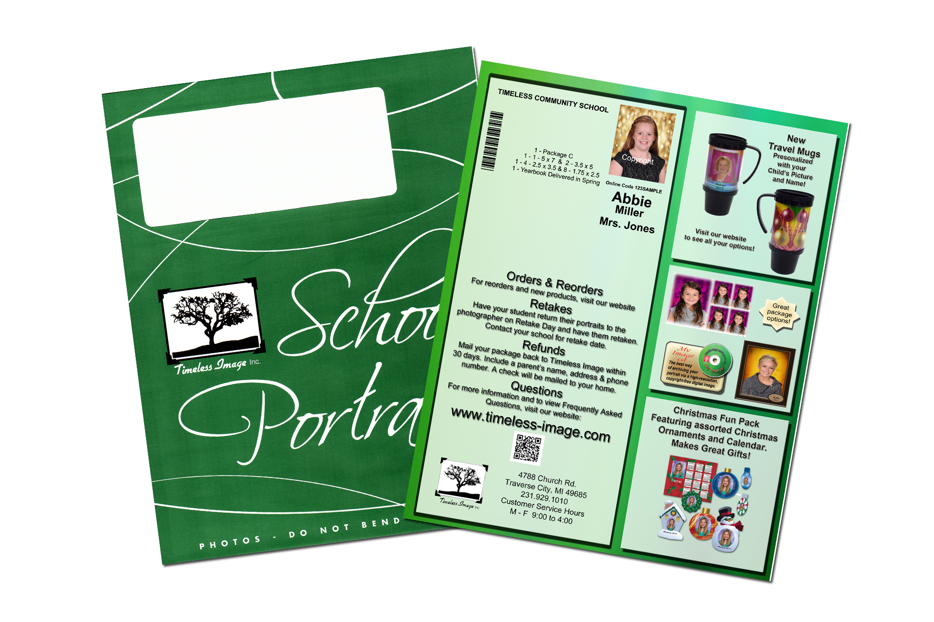 package envelope and insert